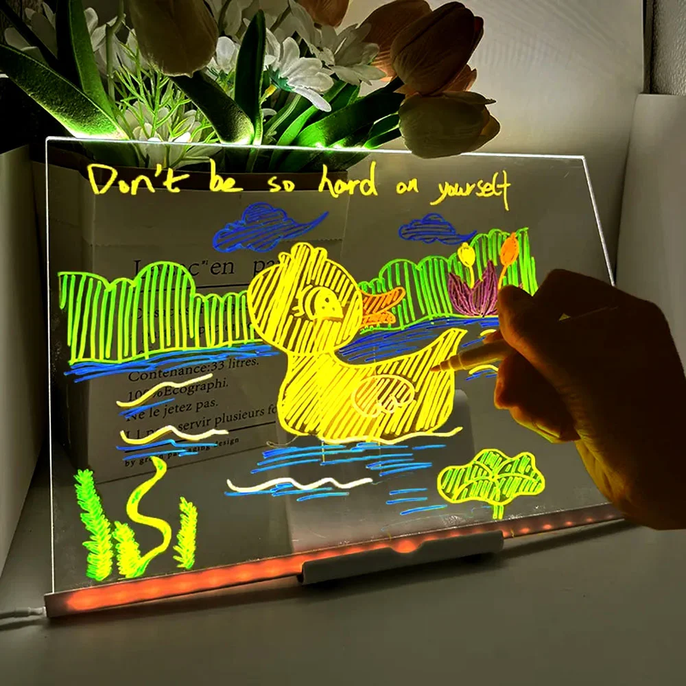 Led Acrylic Writing Board... Led Acrylic Writing Board...